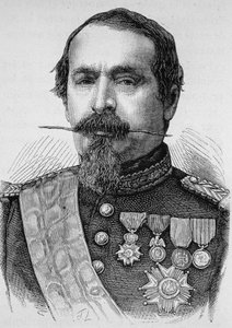 Retrato de Napoleão III (1808 - 1873). Gravura do final do século XIX em "Histoire de France" de H. Martin. de Unknown artist