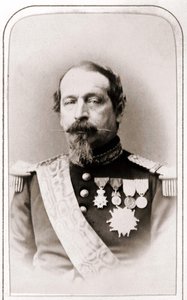 Retrato de Napoleão III. Fotografia do século XIX. de Unknown artist