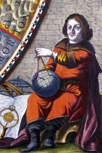 Retrato de Nicolas Copérnico (Nicolaus Copérnico de Unknown artist