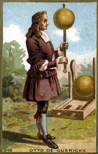 Retrato de Otto von Guericke (Otto de Guericke de Unknown artist