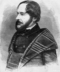 Retrato de PHILARETE CHASLE (1798-1873) crítico e homem de letras francesas. Gravura de 1873 de Unknown artist