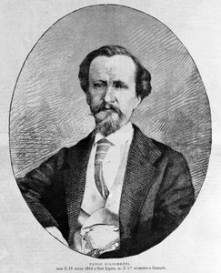 Retrato de Paolo Giacometti (1816-1882) escritor italiano. de Unknown artist