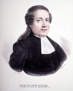Retrato de Pierre Metastase (ou Pietro Metastasio) (1698 - 1782). de Unknown artist