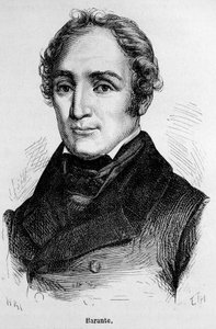 Retrato de Prosper Brugiere de Barante, historiador e político francês (1782 - 1866). de Unknown artist