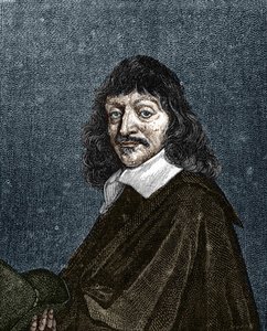 Retrato de René Descartes. 1596-1650. de Unknown artist