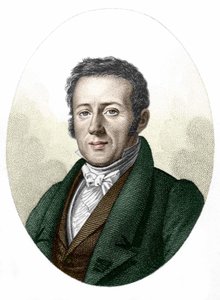 Retrato da Aula de René Primrose (1794-1849), naturalista e biólogo. de Unknown artist