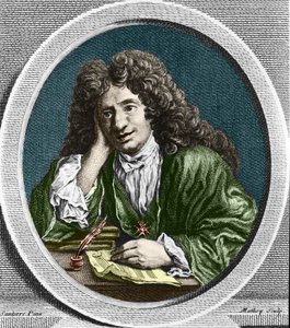 Retrato de Richard Delalande, superintendente da Música do Rei; b. 15 Dez. 1657 em Paris; d. 18 Jan. 1726. de Unknown artist