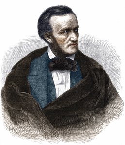 Retrato de Richard Wagner (1813 - 1883). de Unknown artist