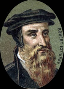 Retrato de Robert Estienne (1503-1559), tipógrafo francês. de Unknown artist