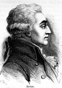 Retrato de Romain Deseze ou De Seze (1748-1828), advogado de Luís XVI durante o seu julgamento. de Unknown artist