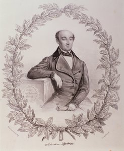 Retrato de Salvatore Taglioni (gravura de Unknown artist
