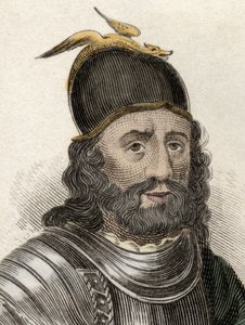 Retrato de Sir William Wallace (Braveheart) (ca. 1270-1305), cavaleiro escocês. Gravura do século XIX. de Unknown artist