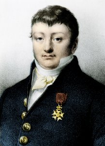 Retrato de Surcouf - gravura de Unknown artist