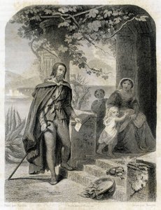 Retrato de Torquato Tasso, conhecido em francês como Le Tasse (1544 - 1595). de Unknown artist