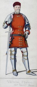 Retrato de Vittore Pisani. Almirante veneziano (1324 - 1380). de Unknown artist