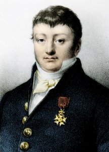 Retrato do navegador e corsário francês Robert Surcouf (1736-1826). Retrato de Robert Surcouf (1736-1827) de Unknown artist