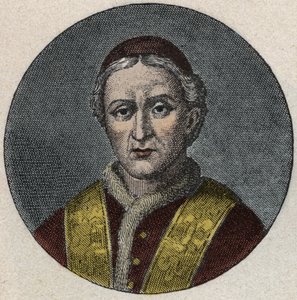 Retrato do Papa Leão XII (Leão, Leone) (1823-1829) de Unknown artist