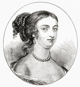 Rachel Wriothesley, Lady Russell, C. 1636 - 1723. Nobreza Inglesa, Herdeira e Autora. Do nosso próprio país Publicado em 1898 ©UIG/Leemage de Unknown artist