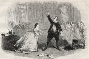 Representação de "Lucie de Lammermoor" (Lucia di Lammermoor) de Gaetano Donizetti no "Her Majesty