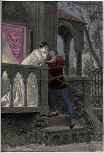 Representação da ópera "Romeo et Juliette", de Hector Berlioz, na Ópera de Paris. Gravação a partir de 1888. de Unknown artist