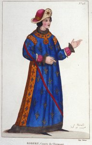 Robert de França, Conde de Clermont (1256-1318). Príncipe Capetiano. de Unknown artist