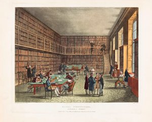 Biblioteca da Real Instituição de Unknown artist