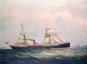 S.S Fooksang (óleo sobre tela) de Unknown artist