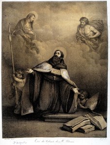Santo Agostinho (354-430) - Século XIX de Unknown artist