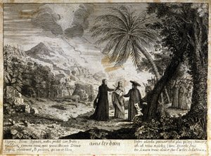 Vinheta satírica contra o Jansenismo. de Unknown artist