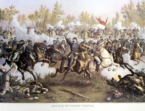 Guerra de Secessão (1861 - 1865) ou Guerra Civil Americana: 19 de outubro de Unknown artist