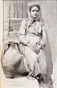 menina siciliana de Unknown artist