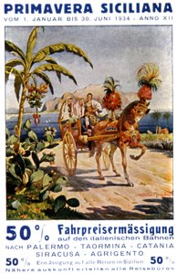 primavera na Sicília de Unknown Artist