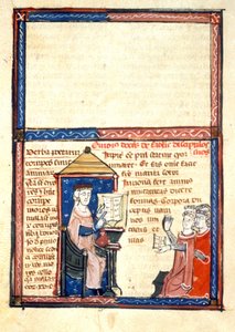 Professor Ovid - Miniatura da Idade Média (ref. 418 de Unknown artist