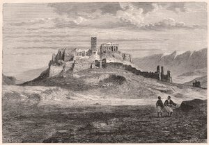 A Acrópole de Atenas durante o século XIX de Unknown