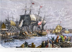 The Boston Tea Party, 16 de dezembro de Unknown artist