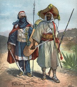 O Tuaregue em 1892. de Unknown artist