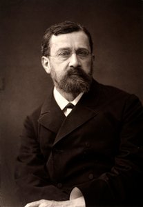 O artista Leon Barillot fotografado por ocasião do Salão de Paris de 1881 de Unknown