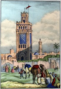 A cidade de Oran na Argélia em 1840. in" L