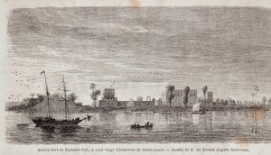 O antigo Forte de Richard-Toll de Unknown artist