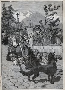 O limoeiro de Friburgo: um soldado da Confederação Helvética veio a Friburgo para anunciar a vitória da Suíça contra Carlos o Temerário na Batalha de Morat, em 22 de junho de 1476, com um ramo de lindeiro do campo de batalha. O soldado morreu a de Unknown artist