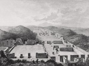 Banhos Térmicos dos Antigos Ossos, Itália Século XIX. de Unknown artist