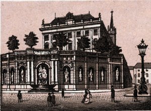 Viena, Áustria: vista da fonte François José (François-Joseph) (Francis Joseph