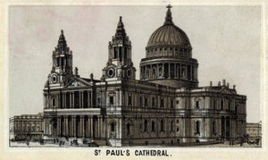Vista da Catedral de St. Paul