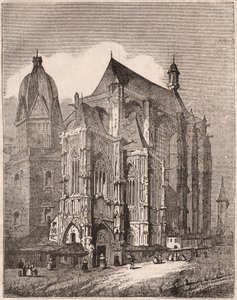 Vista, catedral, aachen, rhineland-westphalia, alemanha de Unknown