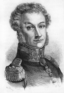 Retrato do General Cambronne.Viccount Cambronne.French General (1770 a 1842). de Unknown artist