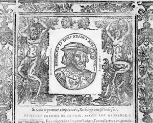 retrato de Henri I, Rei de França de 1031 a 1060. de Unknown artist