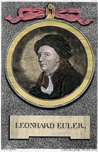 retrato de Leonhard Euler. Matemático suíço (1707 -1783). de Unknown artist