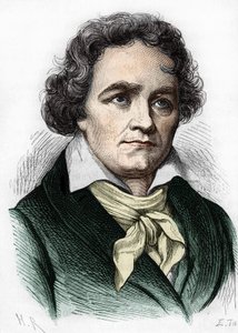 retrato de Ludwig van Beethoven. Compositor alemão (1770 a 1827). de Unknown artist