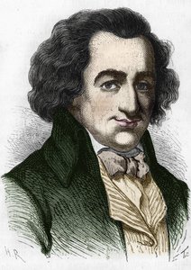 retrato de Thomas Paine (1737-1809), escritor e político britânico. de Unknown artist