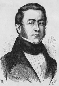 retrato do Conde de MONTALIVET, Ministro do Interior em 1832. de Unknown artist